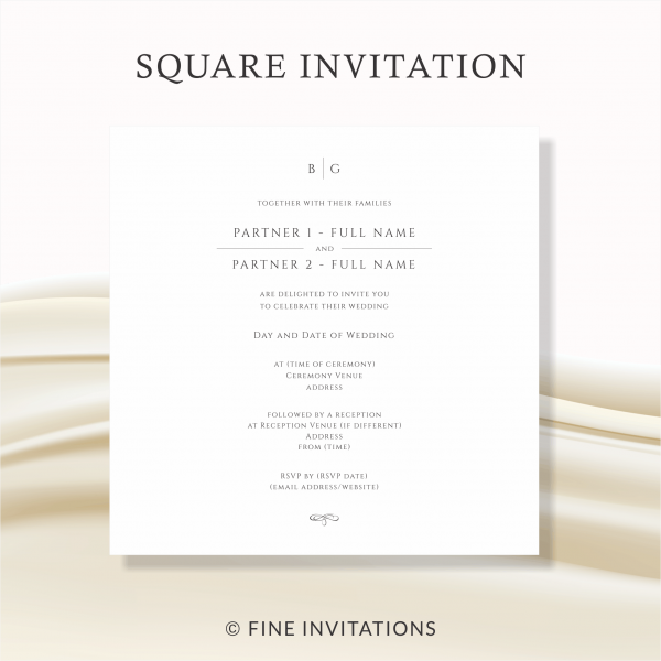 elegant wedding invitations online